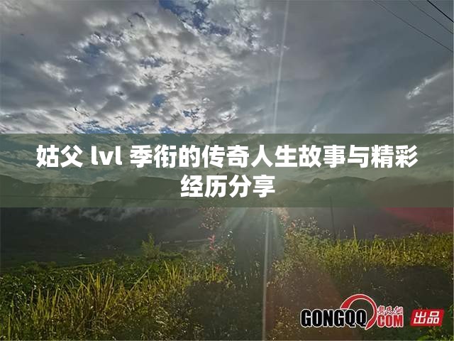 姑父 lvl 季衔的传奇人生故事与精彩经历分享