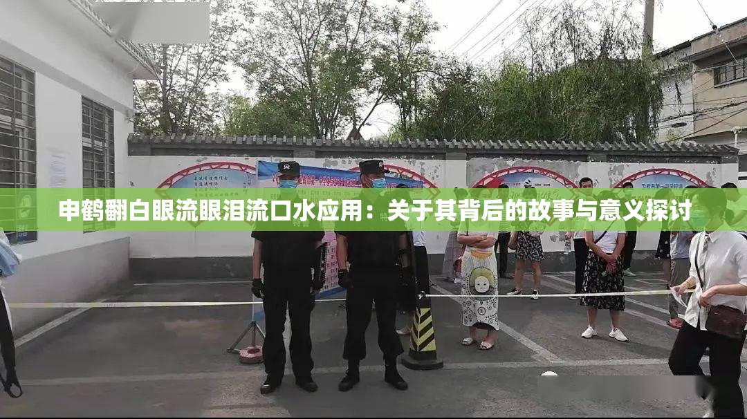 申鹤翻白眼流眼泪流口水应用：关于其背后的故事与意义探讨